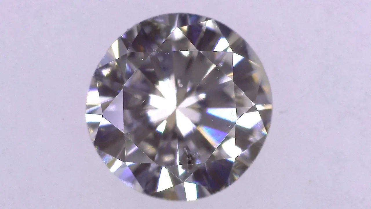 0.506ct G I-1 贫/金/PR 无天然 5.18-5.32X2.99mm Diamond Loose