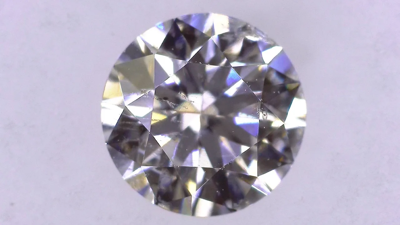 0.511ct I SI-2 非常好/Gd/GD 强蓝 天然 5.07-5.13X3.18mm 钻石散装
