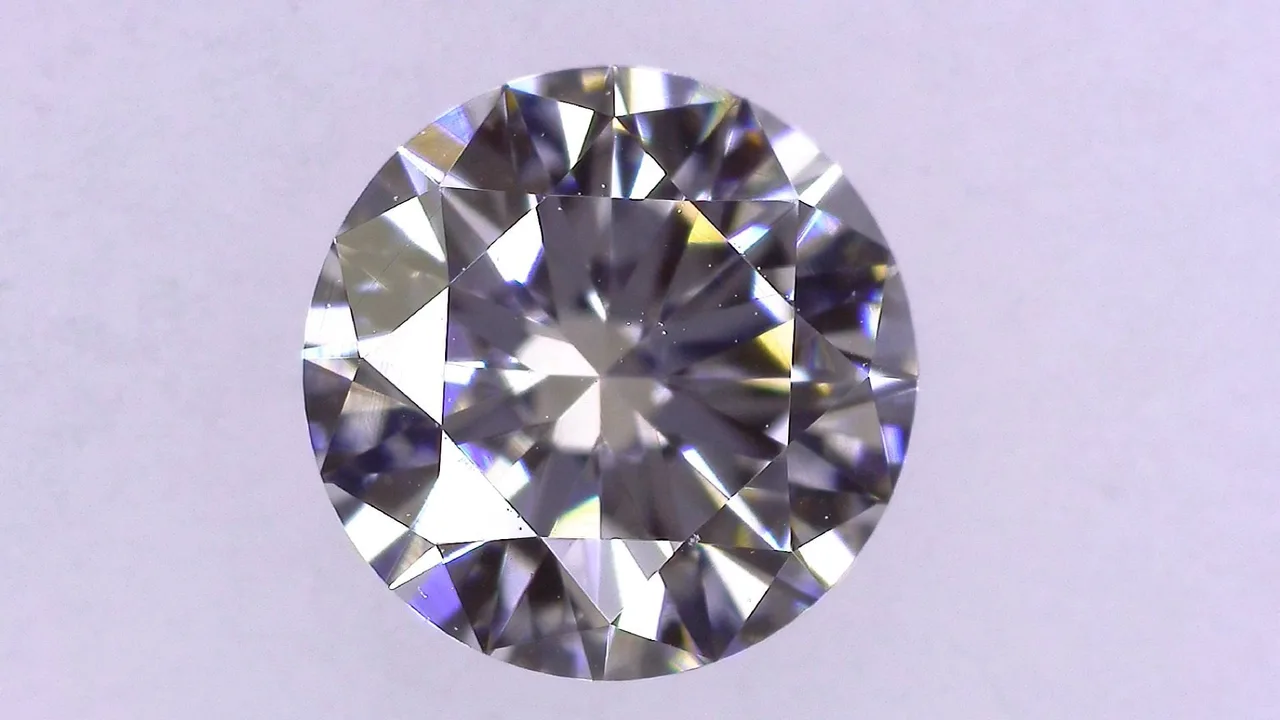 0.512ct D VVS-1 非常好/GD/GD 中等天然蓝色 5.22-5.24X3.10mm 钻石散装
