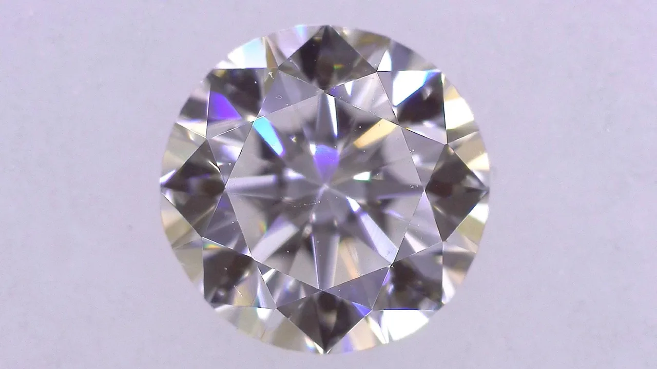 0.520ct D VS-1 非常好/gd/gd 强蓝 天然 5.01-5.09X3.21mm 钻石散装