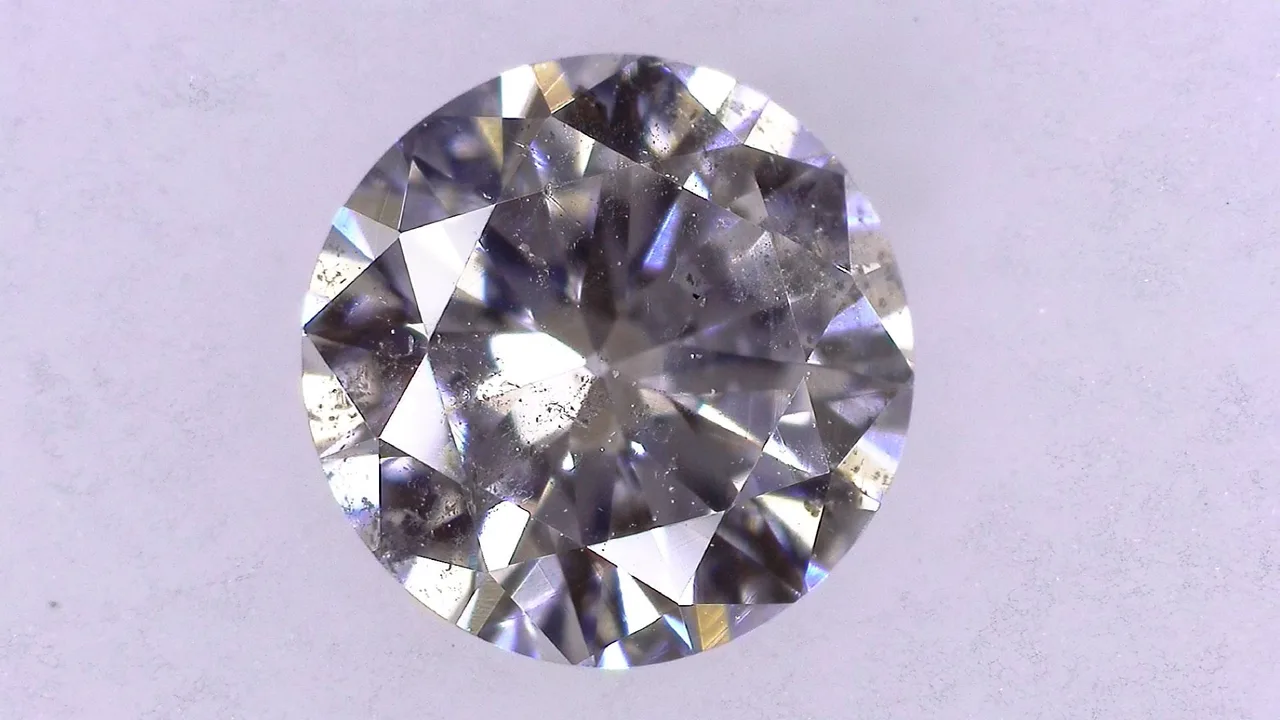 0.523ct I I-1 GOOD/GD/FR 淡天然 5.27-5.32X3.03mm Diamond Loose