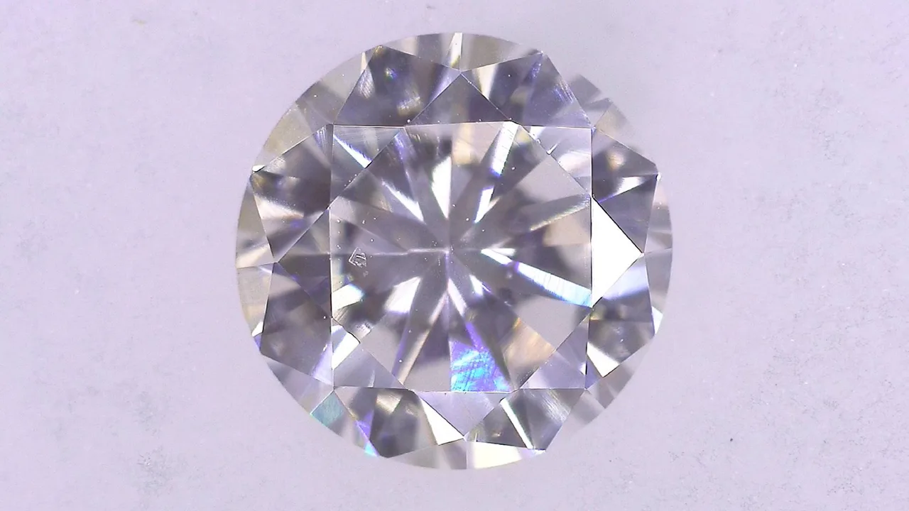 0.526ct F SI-2 GOOD/GD/FR 中蓝色 天然 5.26-5.30X3.13mm Diamond Loose