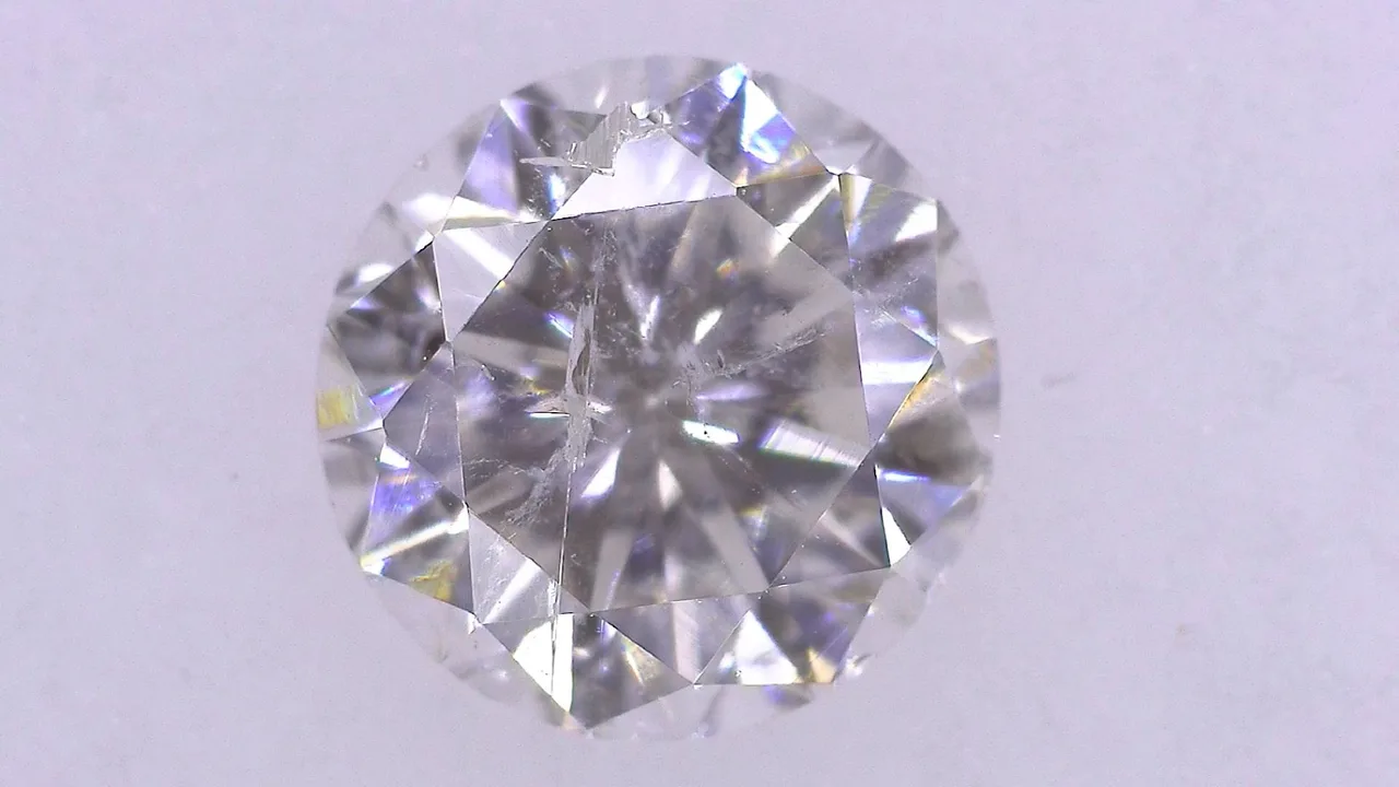 0.546 F I-1 良好/大金/长 中蓝色 天然 5.07-5.15X3.28mm 钻石/散装