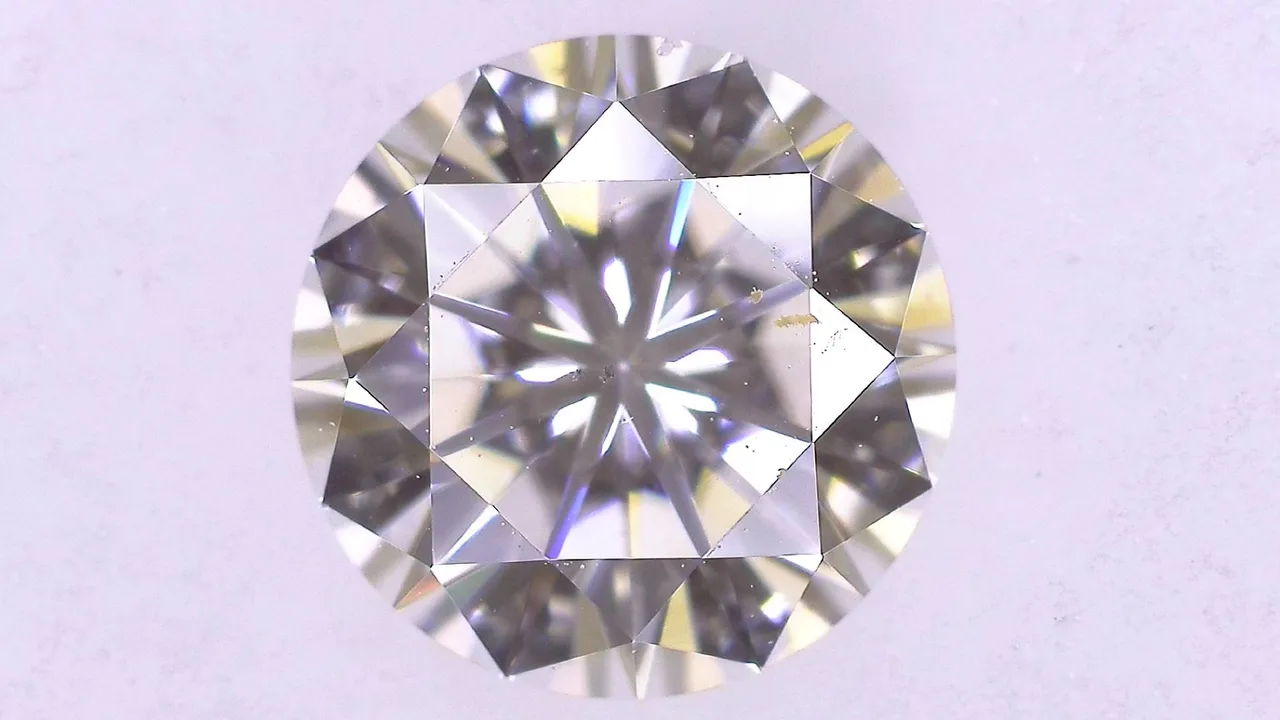 0.550ct F VS-2 非常好/VG/VG 无天然 5.30-5.33X3.23mm 钻石散装