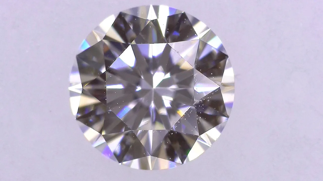0.570ct F VS-1 非常好/VG/VG 无天然 5.35-5.37X3.30mm Diamond Loose