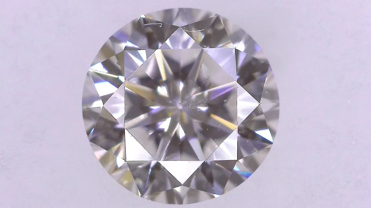 0.655 克拉 G SI-1 良好/GD/GD 淡天然 5.33-5.40X3.50mm 钻石散装