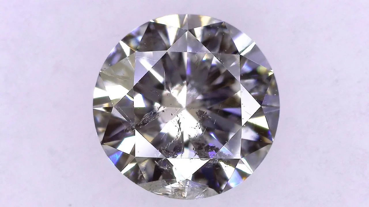 1.002ct I I-1 非常好/GD/GD 无天然 6.45-6.52X3.86mm 钻石散装