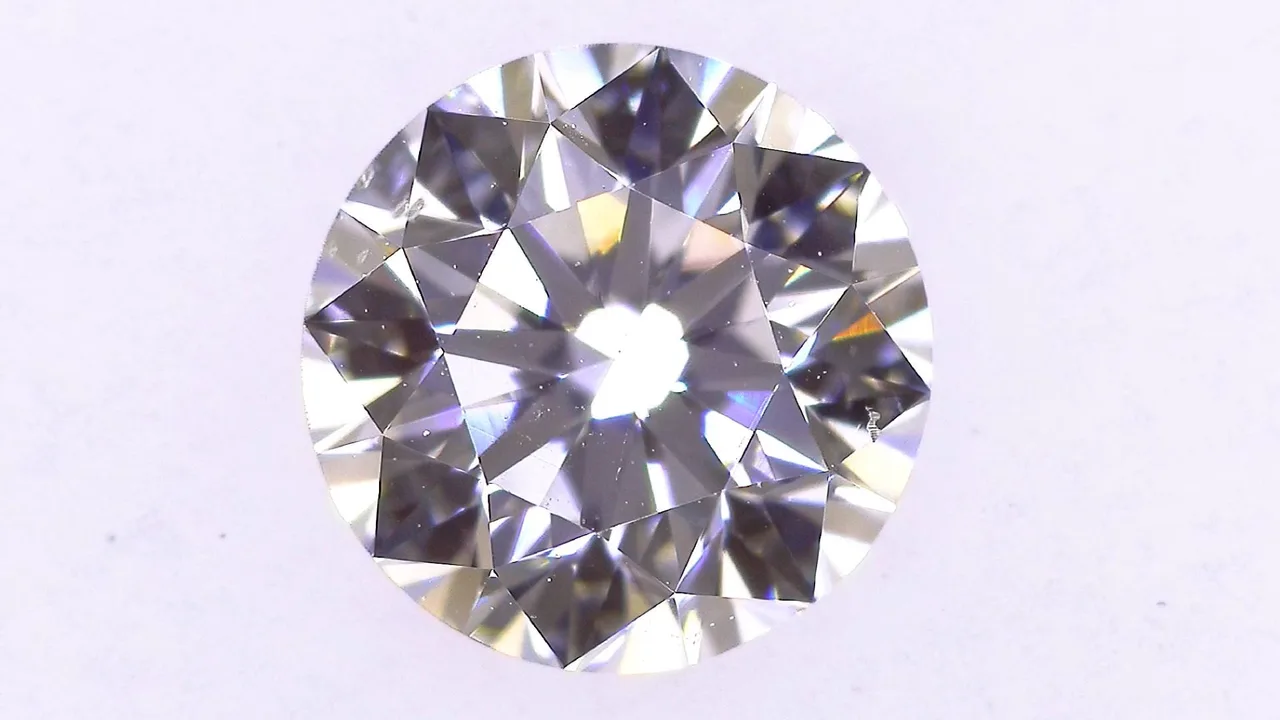 1.011ct F SI-1 非常好/VG/GD 强力蓝色 天然 6.33-6.40X4.06mm Diamond Loose