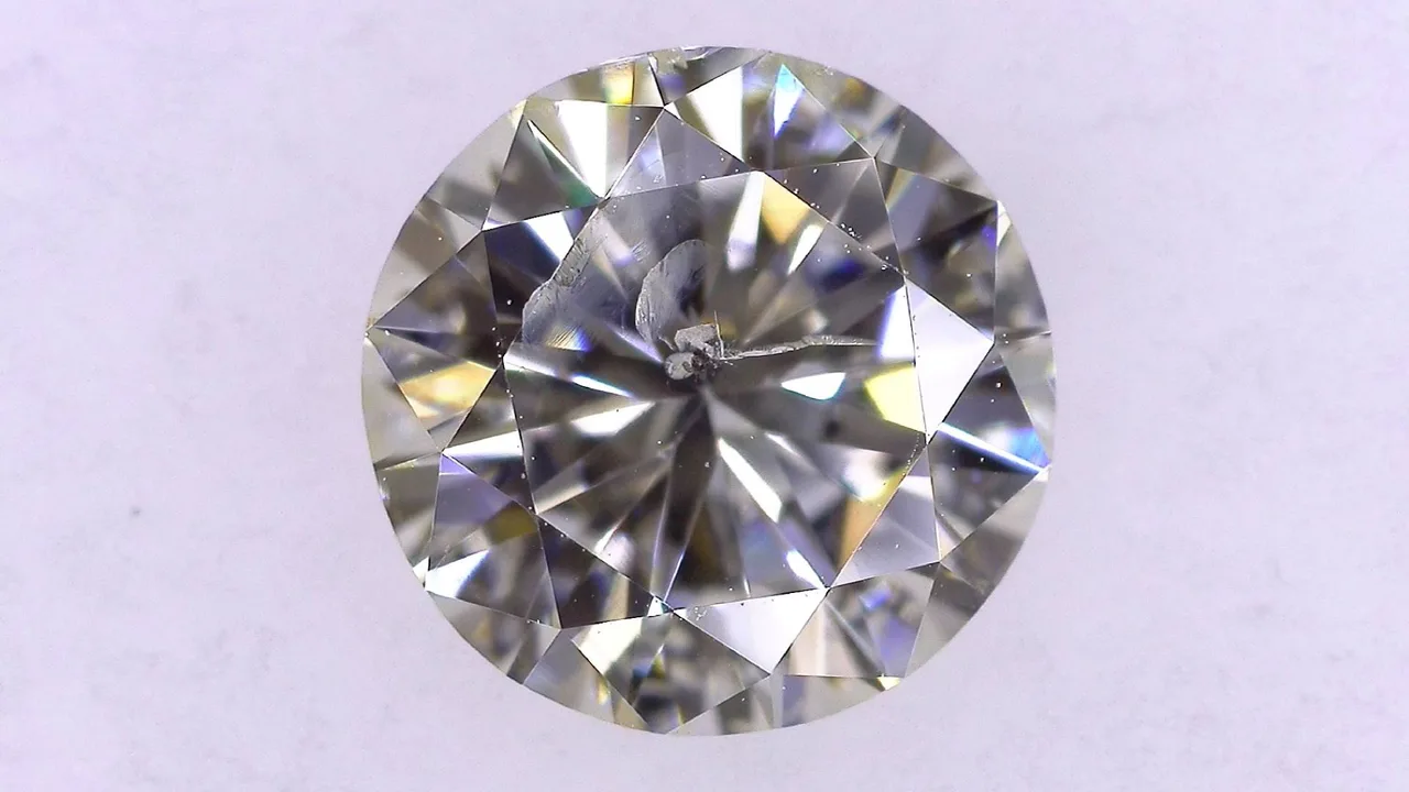 1.012ct K I-1 FAIR/GD/FR FAINT NATURAL 6.25-6.36X4.01mm Diamond Loose
