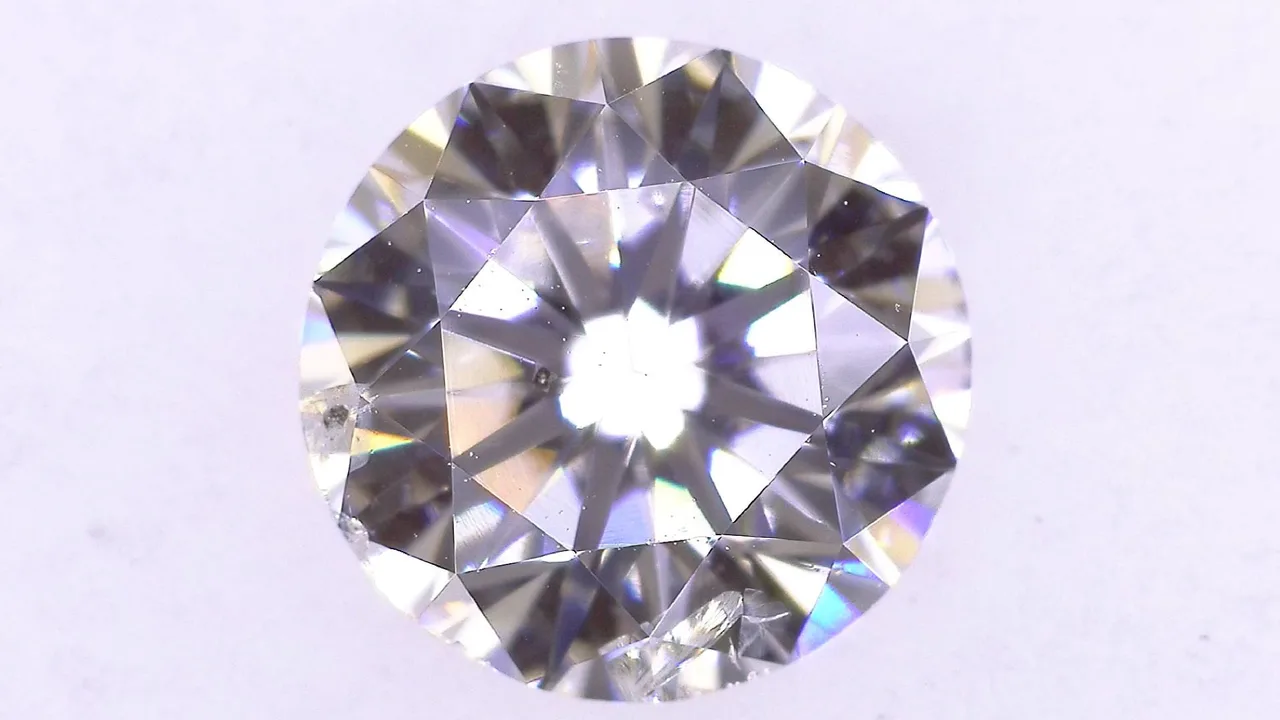 1.015ct E SI-2 非常好/GD/GD 中蓝色 天然 6.36-6.46X4.01mm 钻石散装