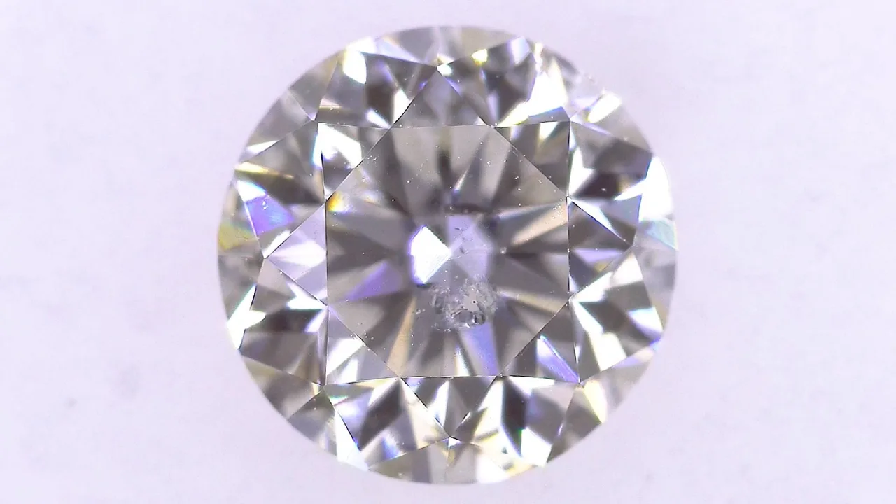 1.017ct H I-1 FAIR/GD/FR 淡天然 6.03-6.08X4.15mm LDH Diamond Loose