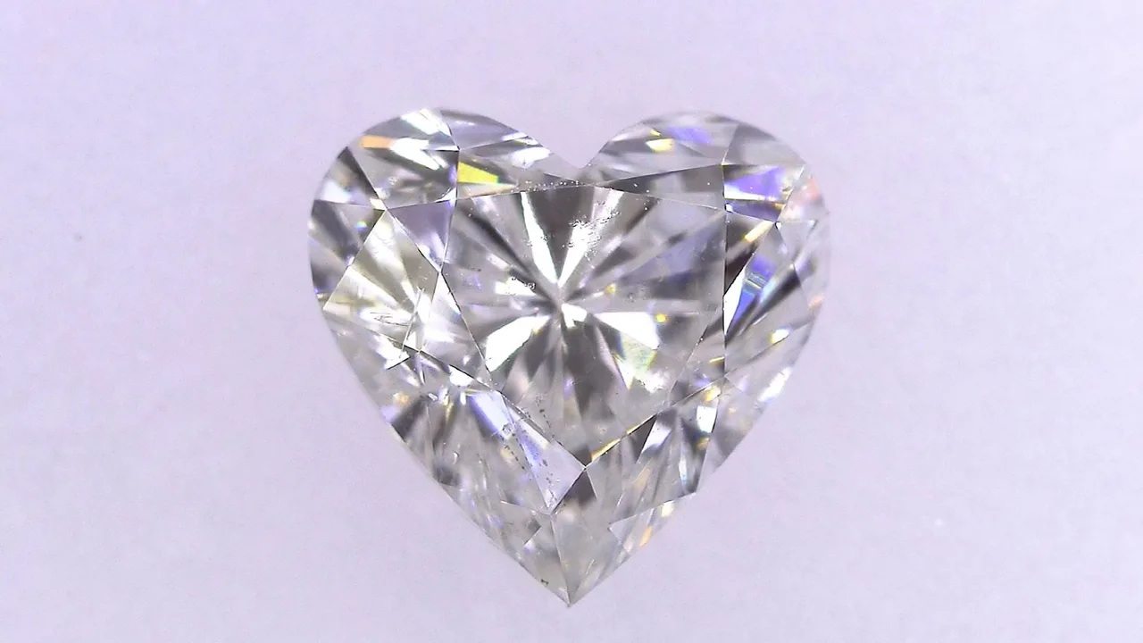 1.021ct H SI-2 ****/GD/GD 无天然 6.04-6.36X4.08mm HS Diamond Loose