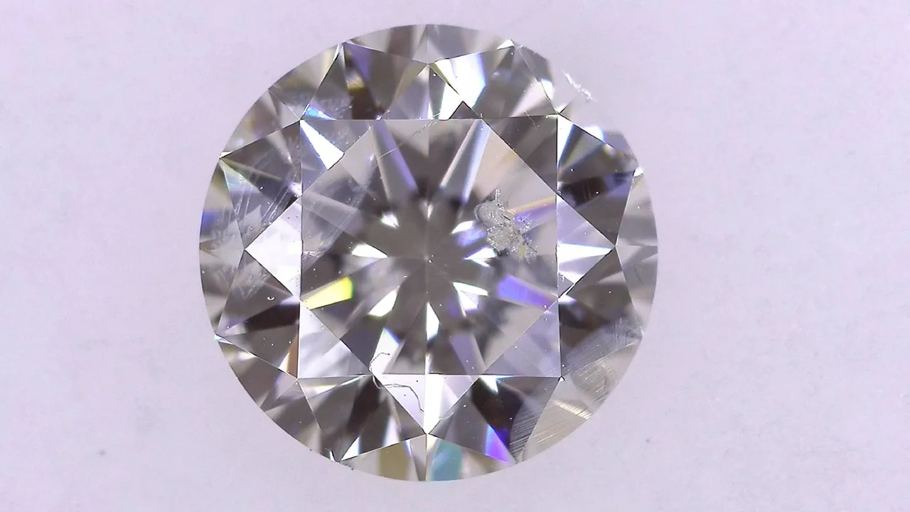 1.035ct G I-1 非常好/GD/GD 中蓝色 天然 6.37-6.43X4.07mm LDH Diamond Loose