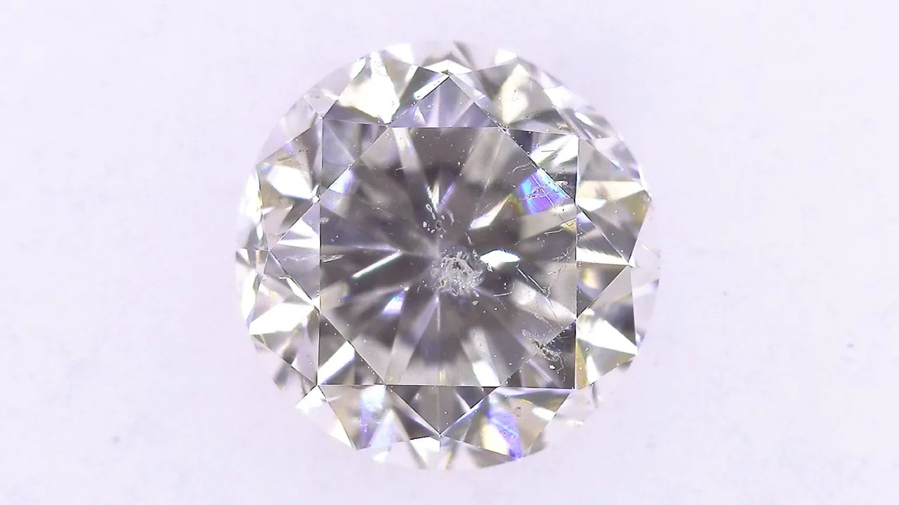 1.045ct H I-1 FAIR/GD/FR 淡天然 6.05-6.21X4.18mm LDH Diamond Loose